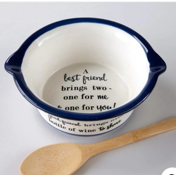 Appetizer Bowl and spoon. New in box - Picture 4 of 5